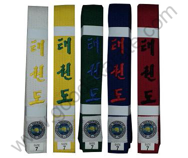 ITF COLOR BELS